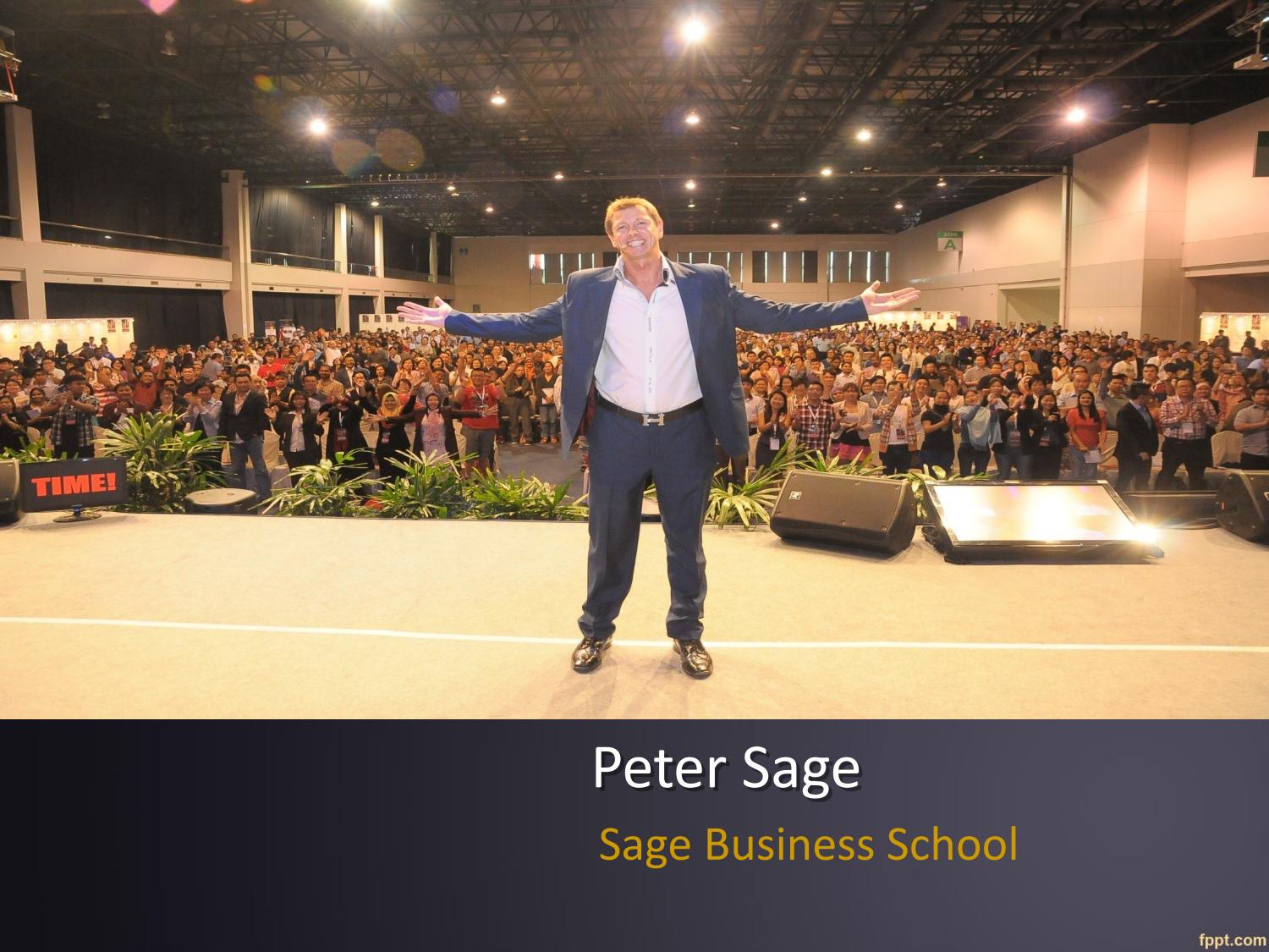 Peter Sage - Sage Business School